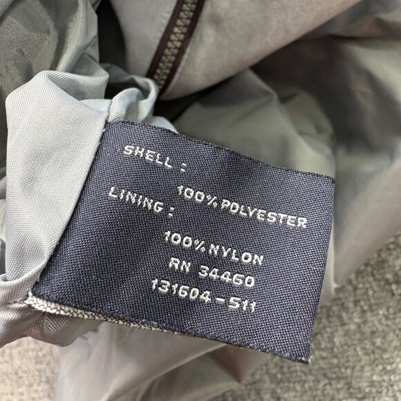 London Fog Jacket Womens Plum Large Windbreaker Oversized Baggy Gorpcore Sporty - Picture 5 of 13